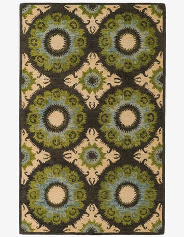 5' x 8' Luna Wool Rug