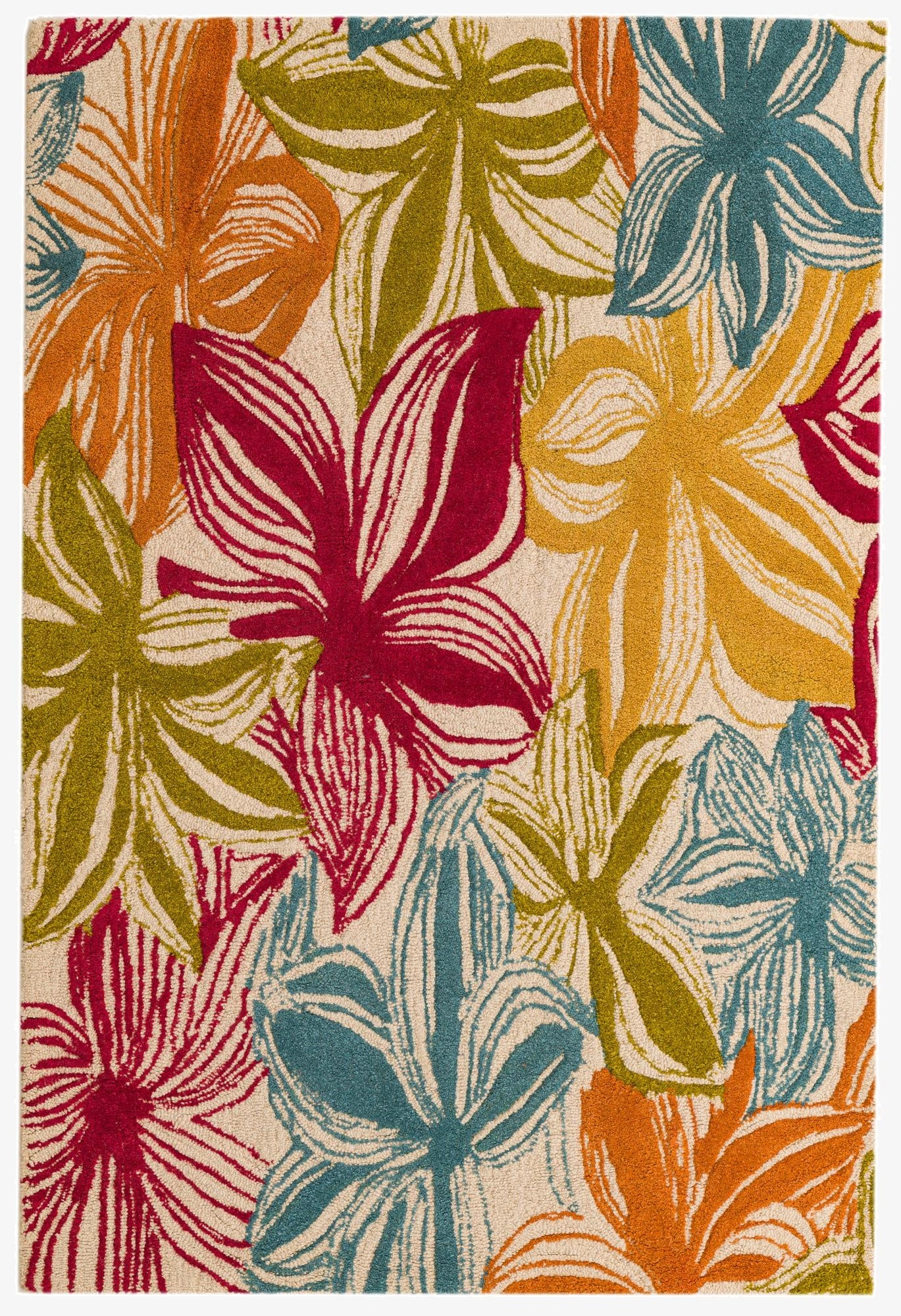 5' x 7' 4 Luna Wool Rug