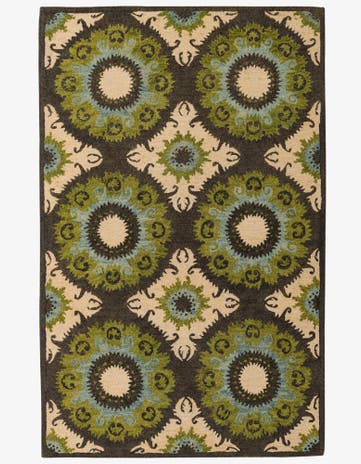 5' x 8' Luna Wool Rug