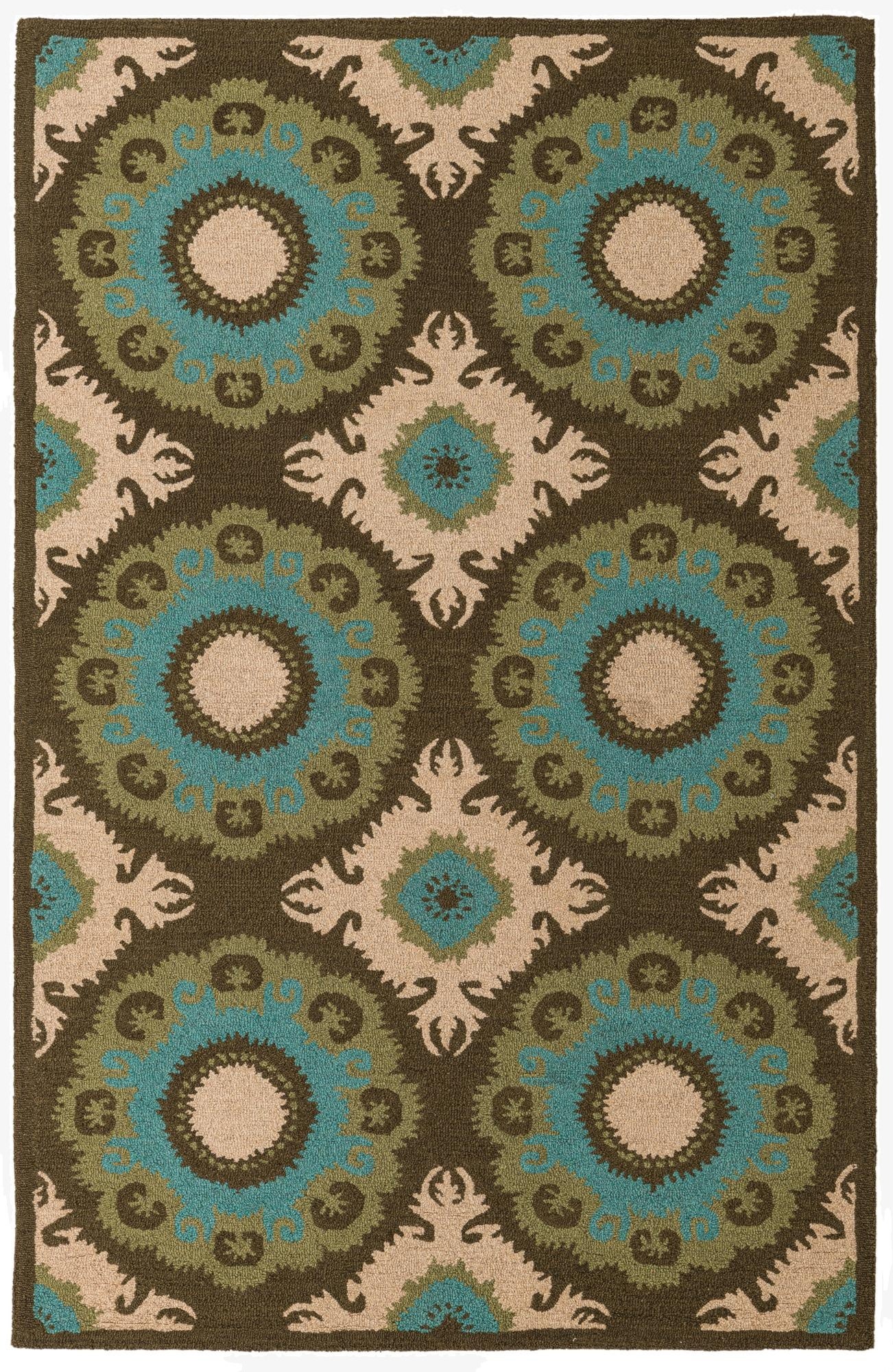 5' x 8' Luna Wool Rug