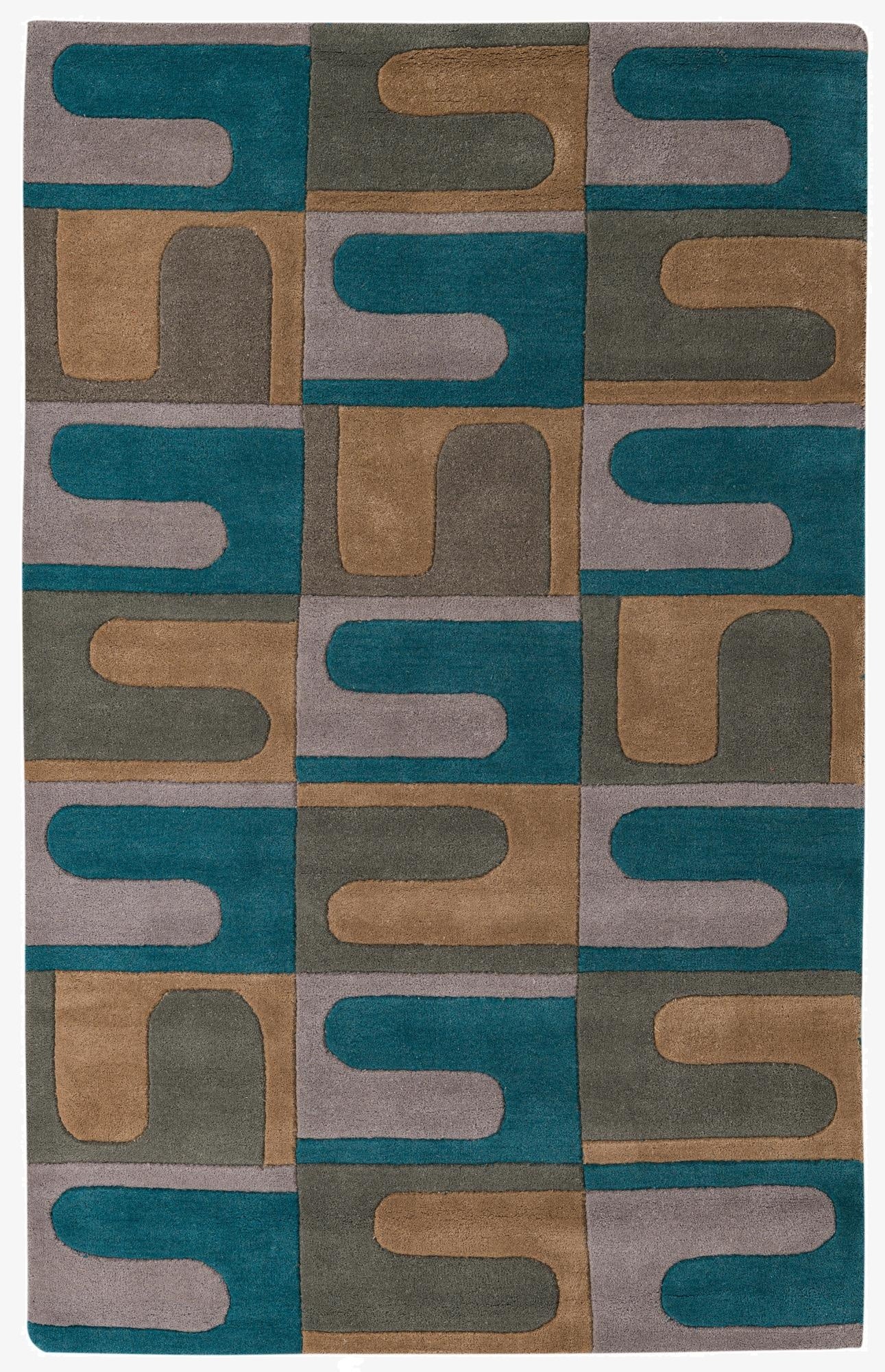 5' 1 x 8' Luna Wool Rug