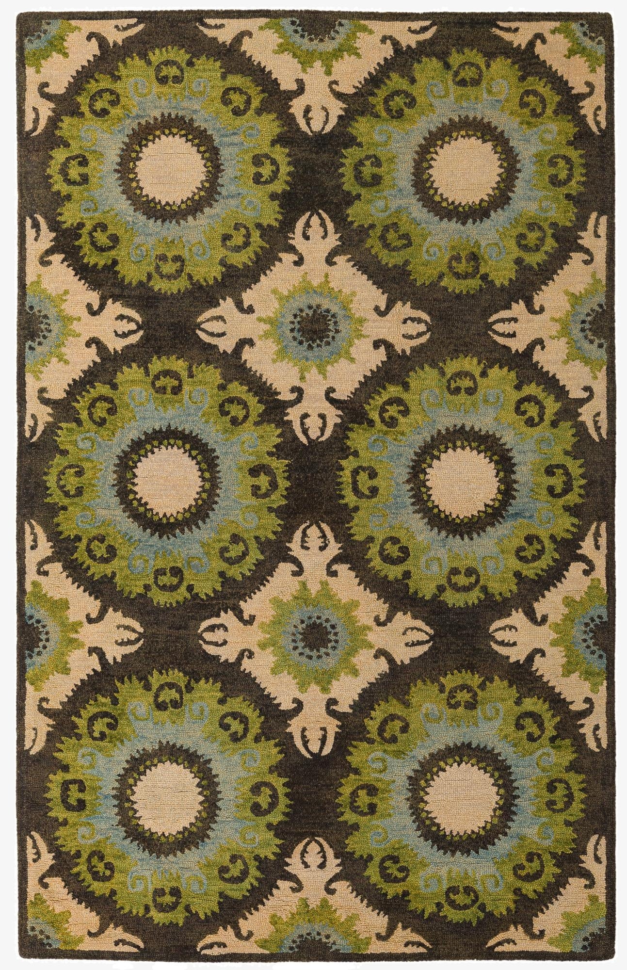 5' x 8' Luna Wool Rug