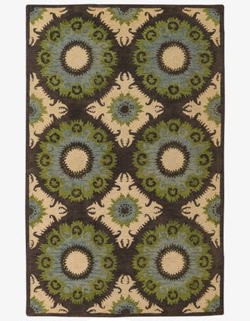 5' 1 x 8' Luna Wool Rug