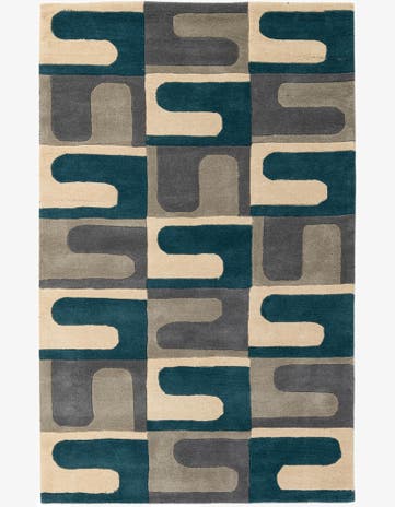 5' 1 x 8' Luna Wool Rug