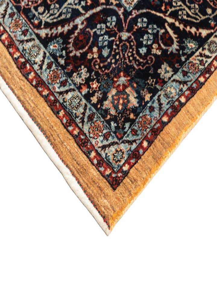 6' 9 x 9' 8 Hand Knotted Luribaft Rug
