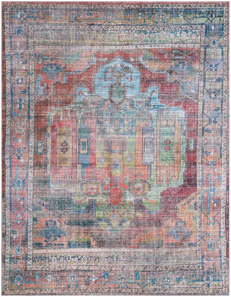 Detail image of 10' 6 x 13' Washable Maahru Rug