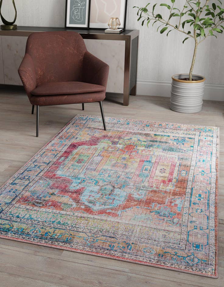 Detail image of 5' 3 x 7' Maahru Rug