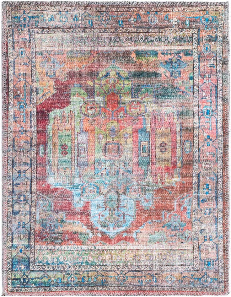 Detail image of 2' x 3' Washable Maahru Rug