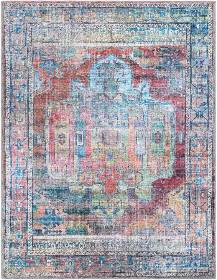 Detail image of 3' 3 x 5' 3 Washable Maahru Rug