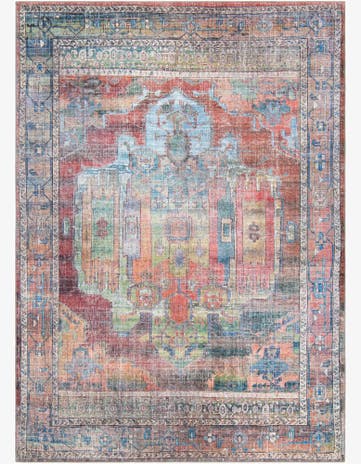 7' 10 x 11' Washable Maahru Rug