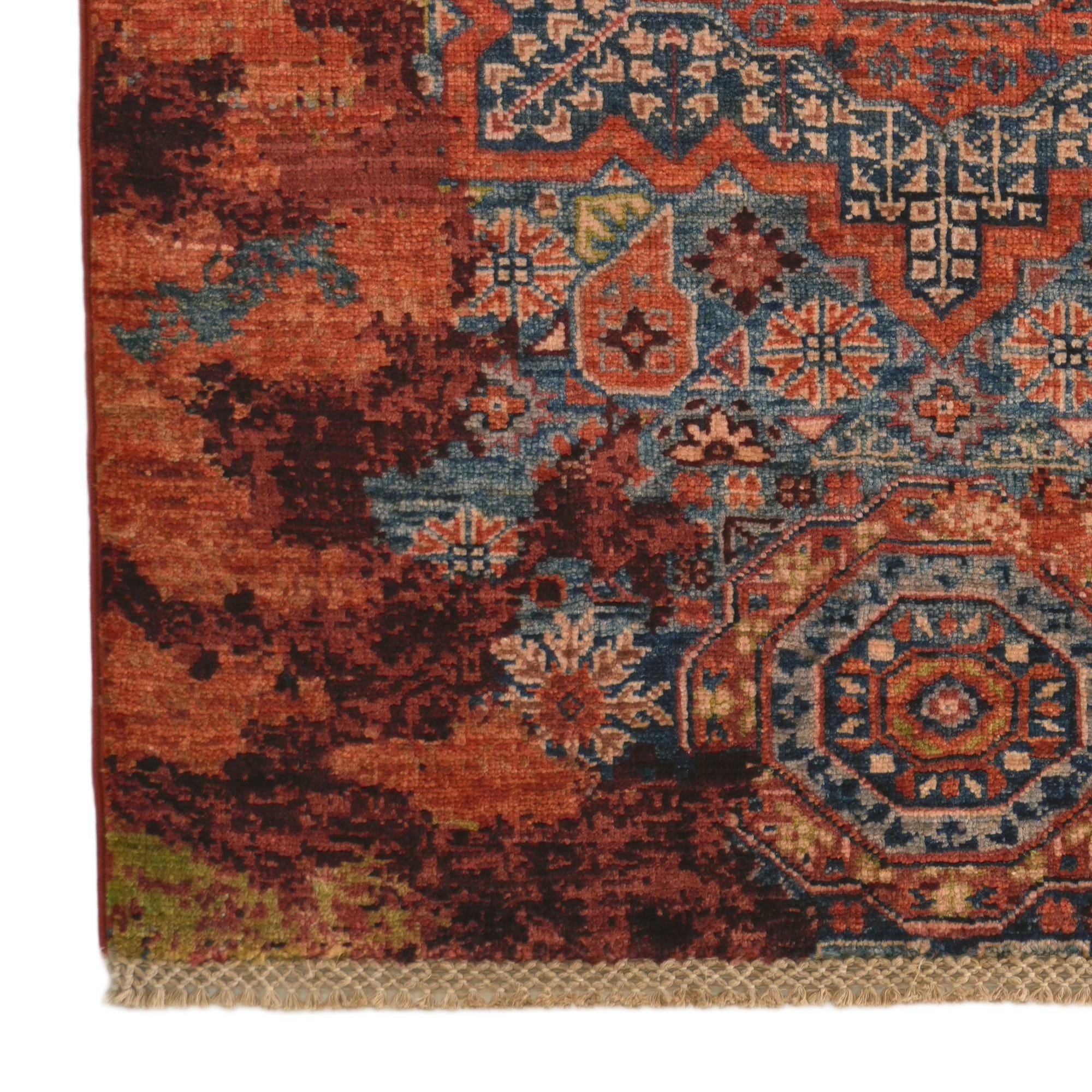 2' 10 x 4' Hand Knotted Mamluk Ziegler Rug
