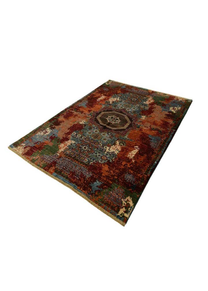 6' x 8' 2 Hand Knotted Mamluk Ziegler Rug