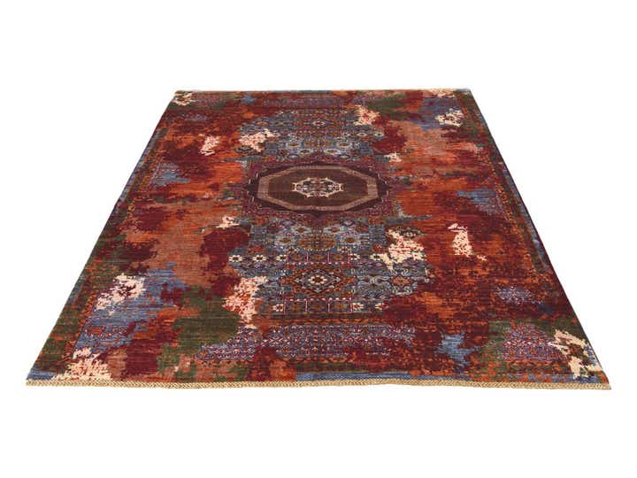6' x 8' 2 Hand Knotted Mamluk Ziegler Rug
