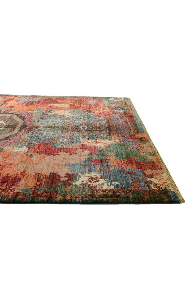 Detail image of 6' x 8' 2 Hand Knotted Mamluk Ziegler Rug