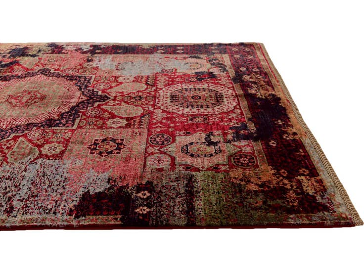 Detail image of 4' 11 x 6' 8 Hand Knotted Mamluk Ziegler Rug