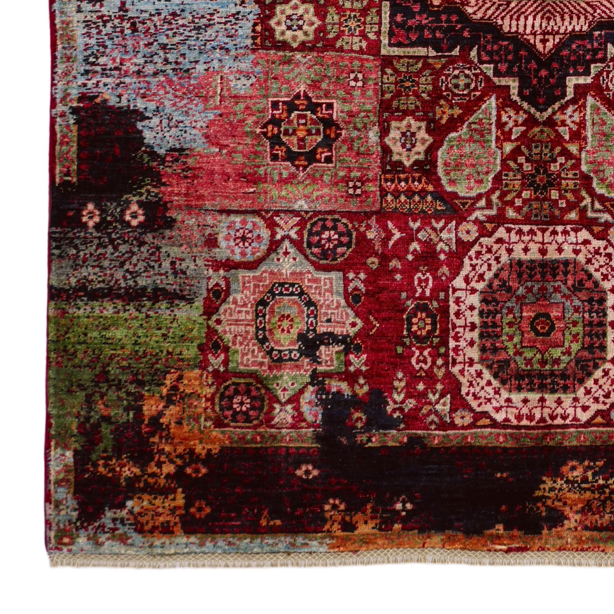4' 11 x 6' 8 Hand Knotted Mamluk Ziegler Rug