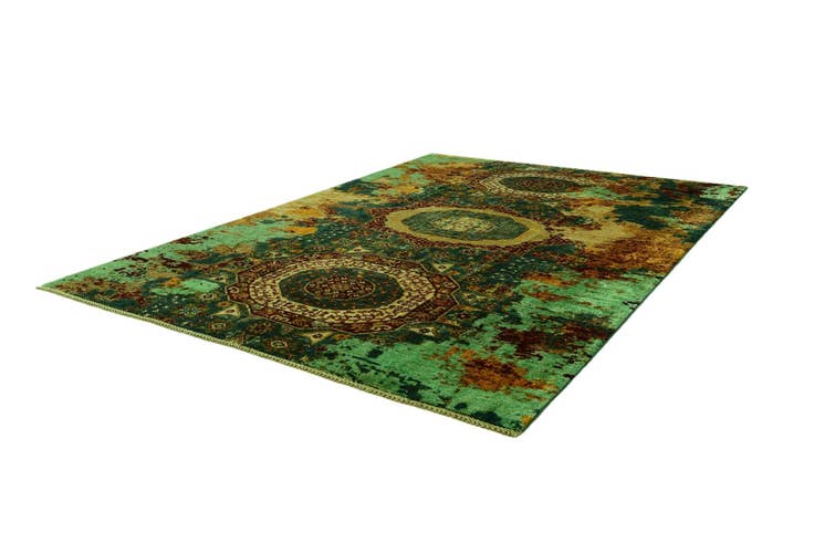 Detail image of 6' 6 x 9' 4 Hand Knotted Mamluk Ziegler Rug