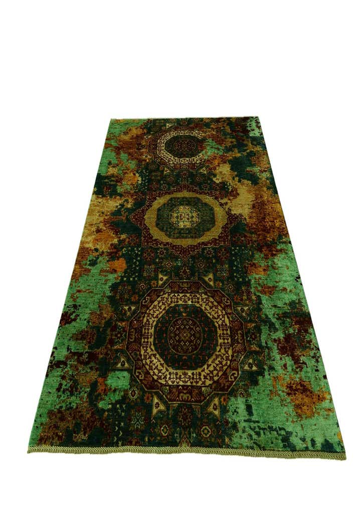 6' 6 x 9' 4 Hand Knotted Mamluk Ziegler Rug