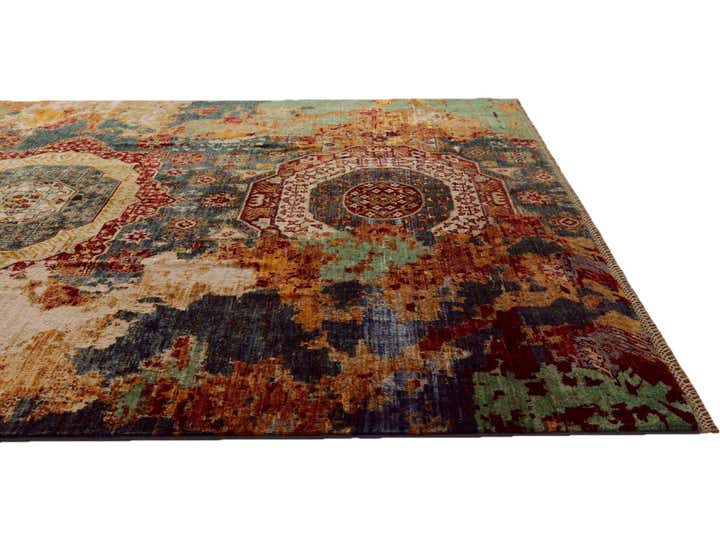 6' 6 x 9' 4 Hand Knotted Mamluk Ziegler Rug