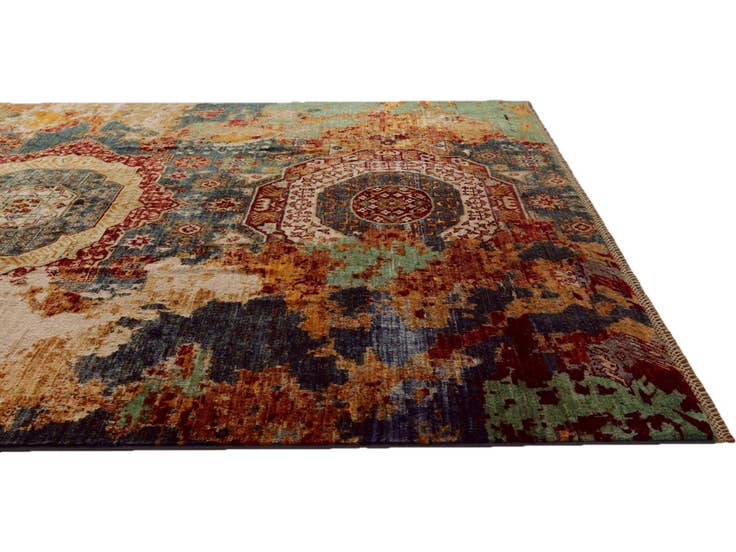 Detail image of 6' 6 x 9' 4 Hand Knotted Mamluk Ziegler Rug