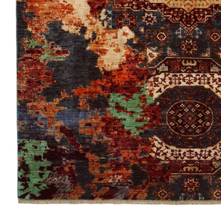 6' 6 x 9' 4 Hand Knotted Mamluk Ziegler Rug