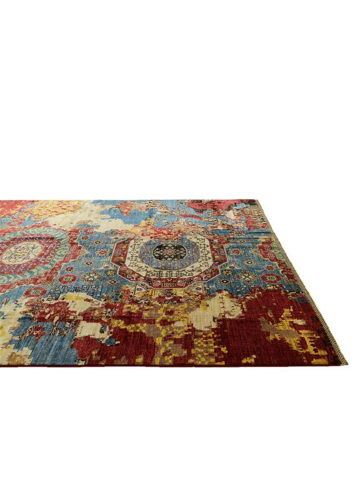 6' 6 x 9' 8 Hand Knotted Mamluk Ziegler Rug