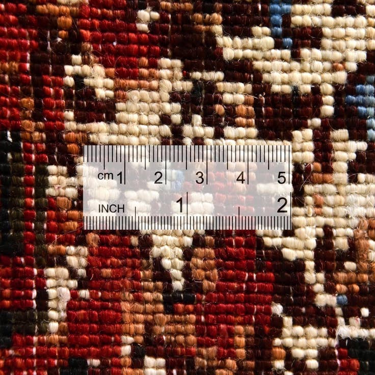 Detail image of 6' 6 x 9' 8 Hand Knotted Mamluk Ziegler Rug