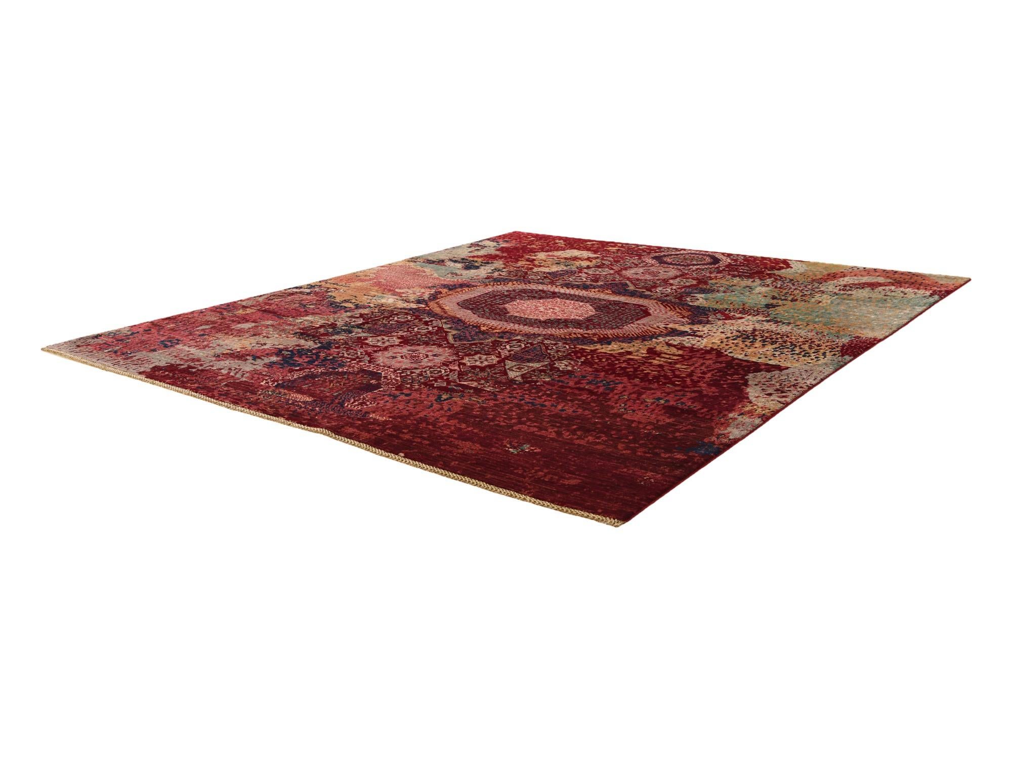 8' 3 x 9' 3 Hand Knotted Mamluk Ziegler Rug