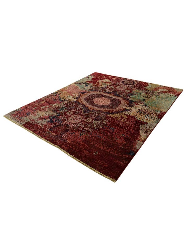 Detail image of 8' 3 x 9' 3 Hand Knotted Mamluk Ziegler Rug