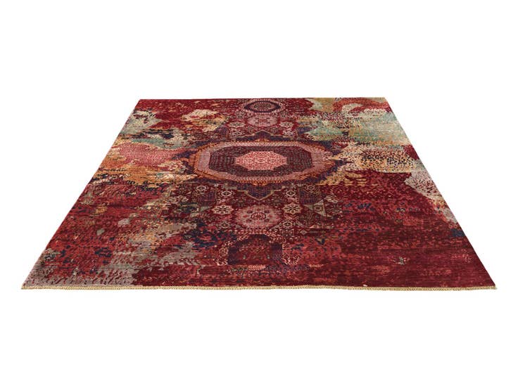 Detail image of 8' 3 x 9' 3 Hand Knotted Mamluk Ziegler Rug