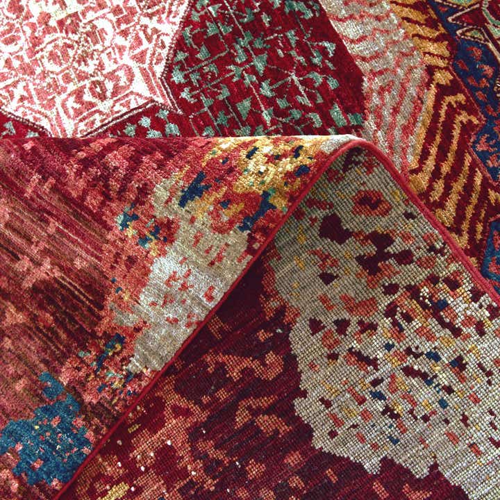 8' 3 x 9' 3 Hand Knotted Mamluk Ziegler Rug