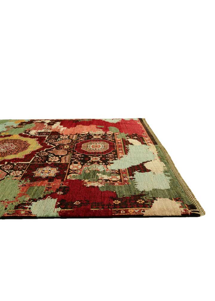 5' 1 x 6' 5 Hand Knotted Mamluk Ziegler Rug