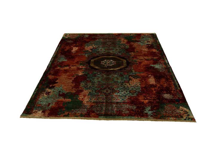 5' 11 x 7' 8 Hand Knotted Mamluk Ziegler Rug