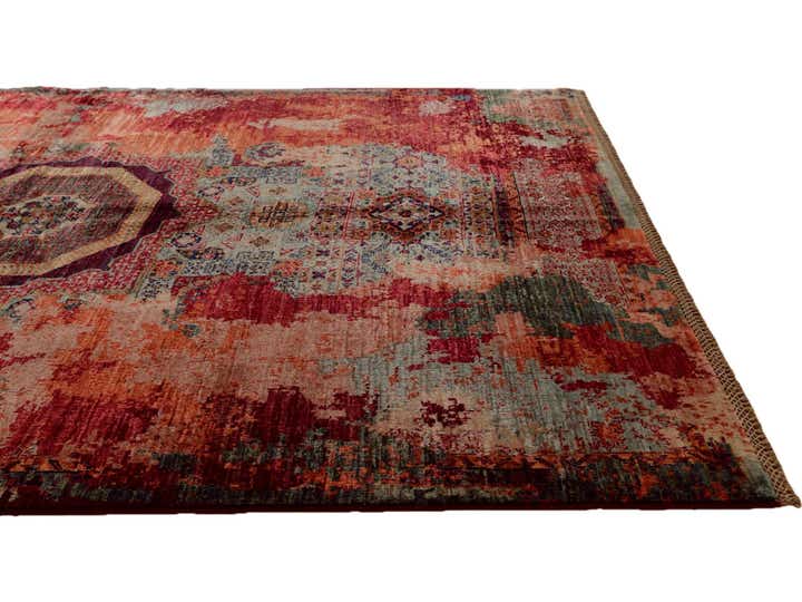 5' 11 x 7' 8 Hand Knotted Mamluk Ziegler Rug