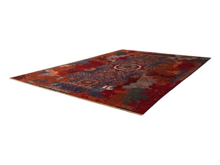 8' 11 x 12' 5 Hand Knotted Mamluk Ziegler Rug
