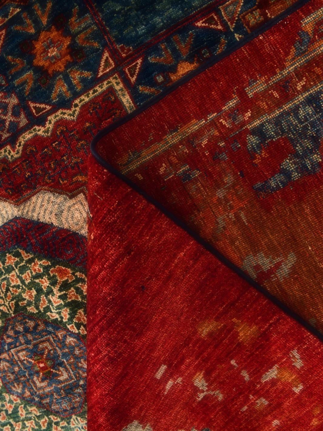 8' 11 x 12' 5 Hand Knotted Mamluk Ziegler Rug