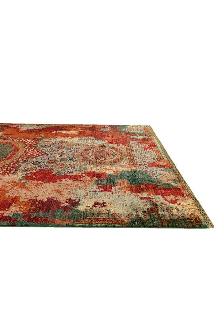 6' 11 x 9' 6 Hand Knotted Mamluk Ziegler Rug