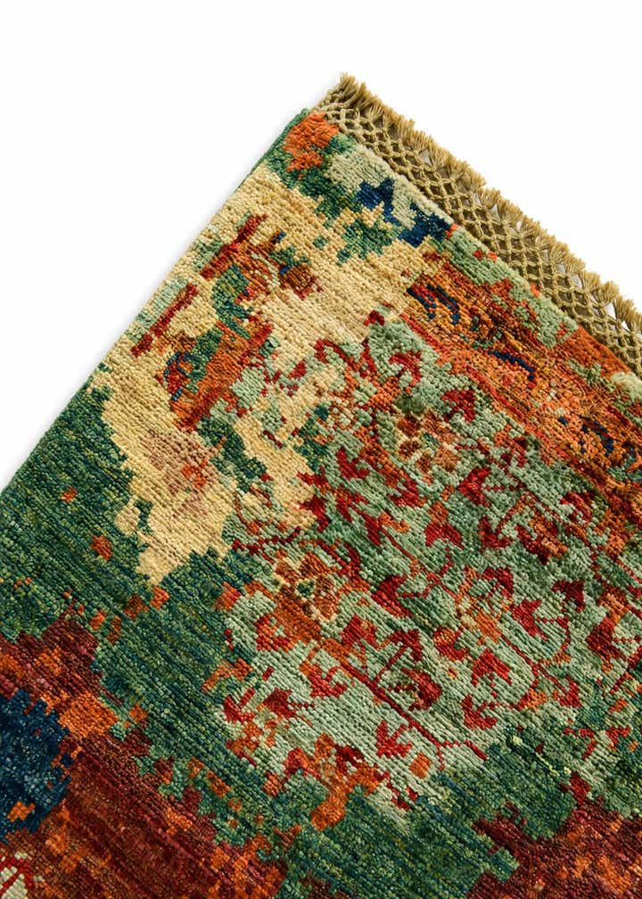 6' 11 x 9' 6 Hand Knotted Mamluk Ziegler Rug