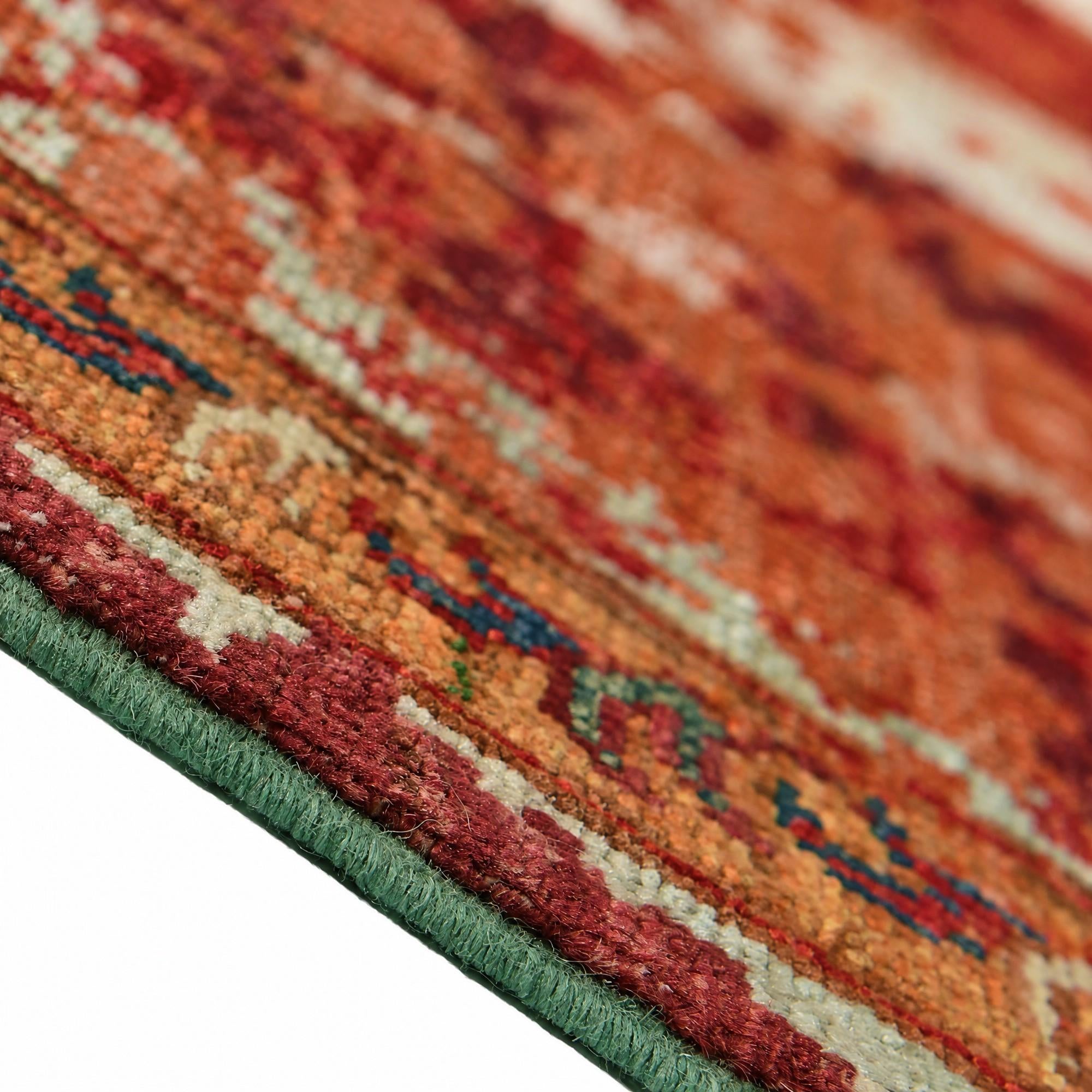 210cm x 290cm Hand Knotted Mamluk Ziegler Rug