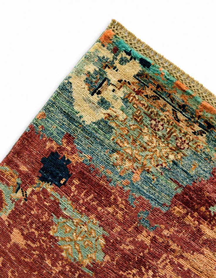 Detail image of 5' 8 x 7' 9 Hand Knotted Mamluk Ziegler Rug