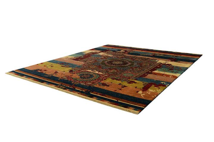 8' 5 x 9' 11 Hand Knotted Mamluk Ziegler Rug