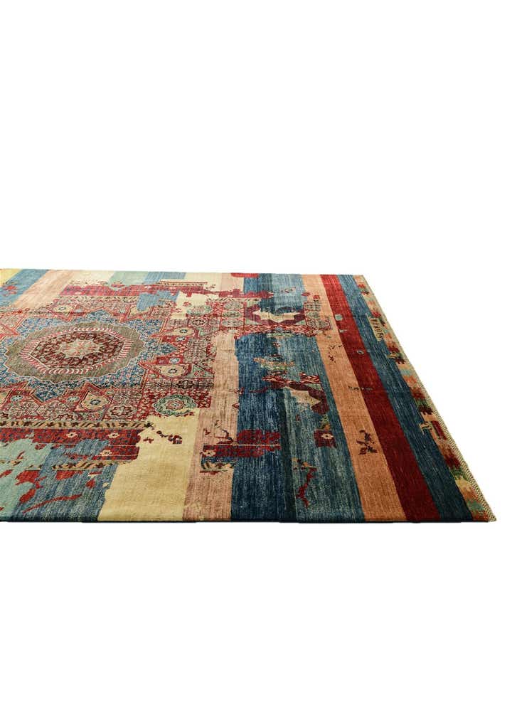 8' 5 x 9' 11 Hand Knotted Mamluk Ziegler Rug