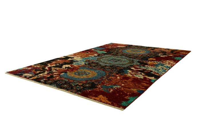 6' 8 x 9' 9 Hand Knotted Mamluk Ziegler Rug