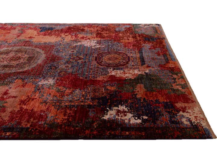 8' x 10' 4 Hand Knotted Mamluk Ziegler Rug