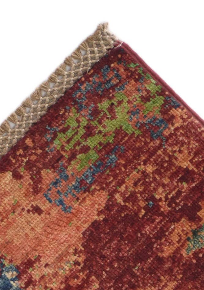 Detail image of 2' 11 x 4' Hand Knotted Mamluk Ziegler Rug