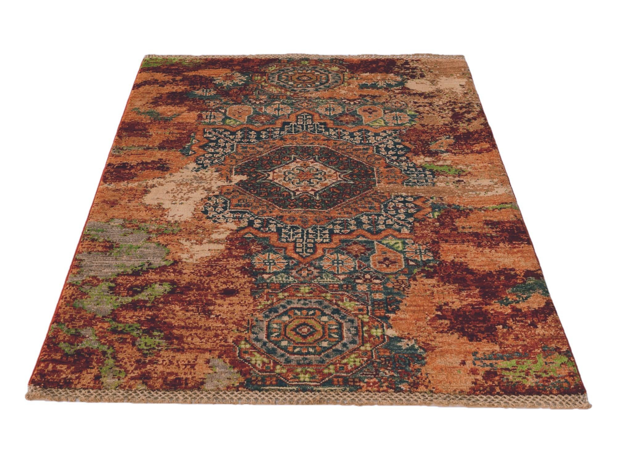2' 10 x 4' 1 Hand Knotted Mamluk Ziegler Rug