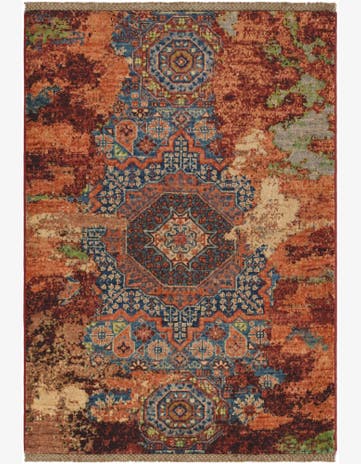 2' 10 x 4' 1 Hand Knotted Mamluk Ziegler Rug