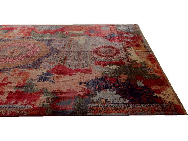 10' 4 x 12' 9 Hand Knotted Mamluk Ziegler Rug
