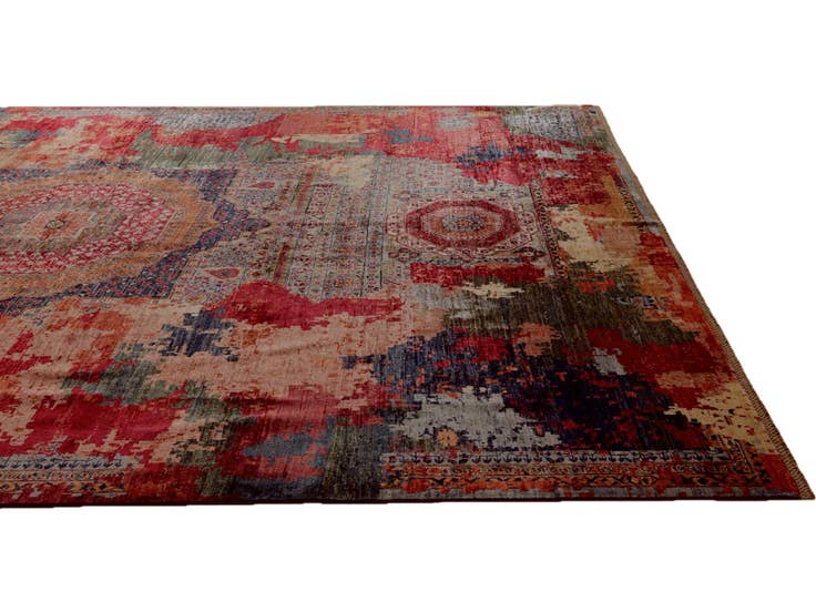 Detail image of 10' 4 x 12' 9 Hand Knotted Mamluk Ziegler Rug