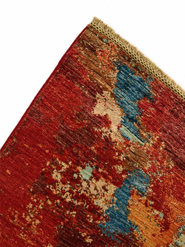 Detail image of 5' 9 x 8' 10 Hand Knotted Mamluk Ziegler Rug